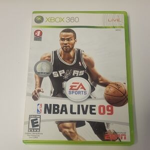 NBA Live 09 for Xbox 360 - Green Case